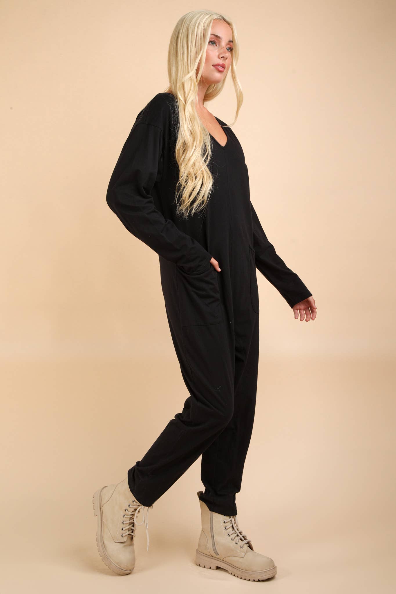 Lily's Long Sleeve Comfy Jumpsuit