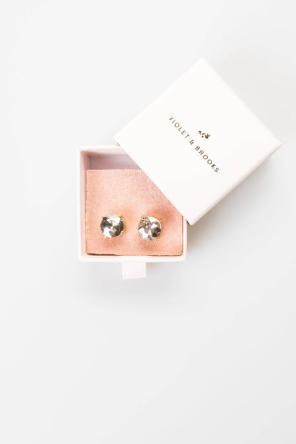 Casey Crystal Post Earring