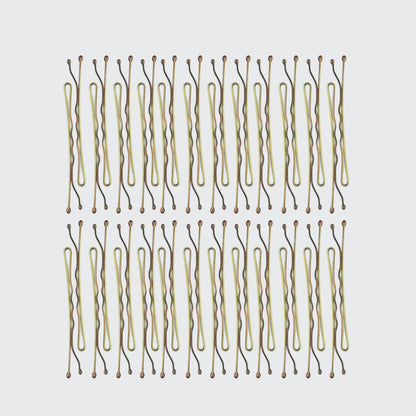 Essential Bobby Pins 45pc - Brown