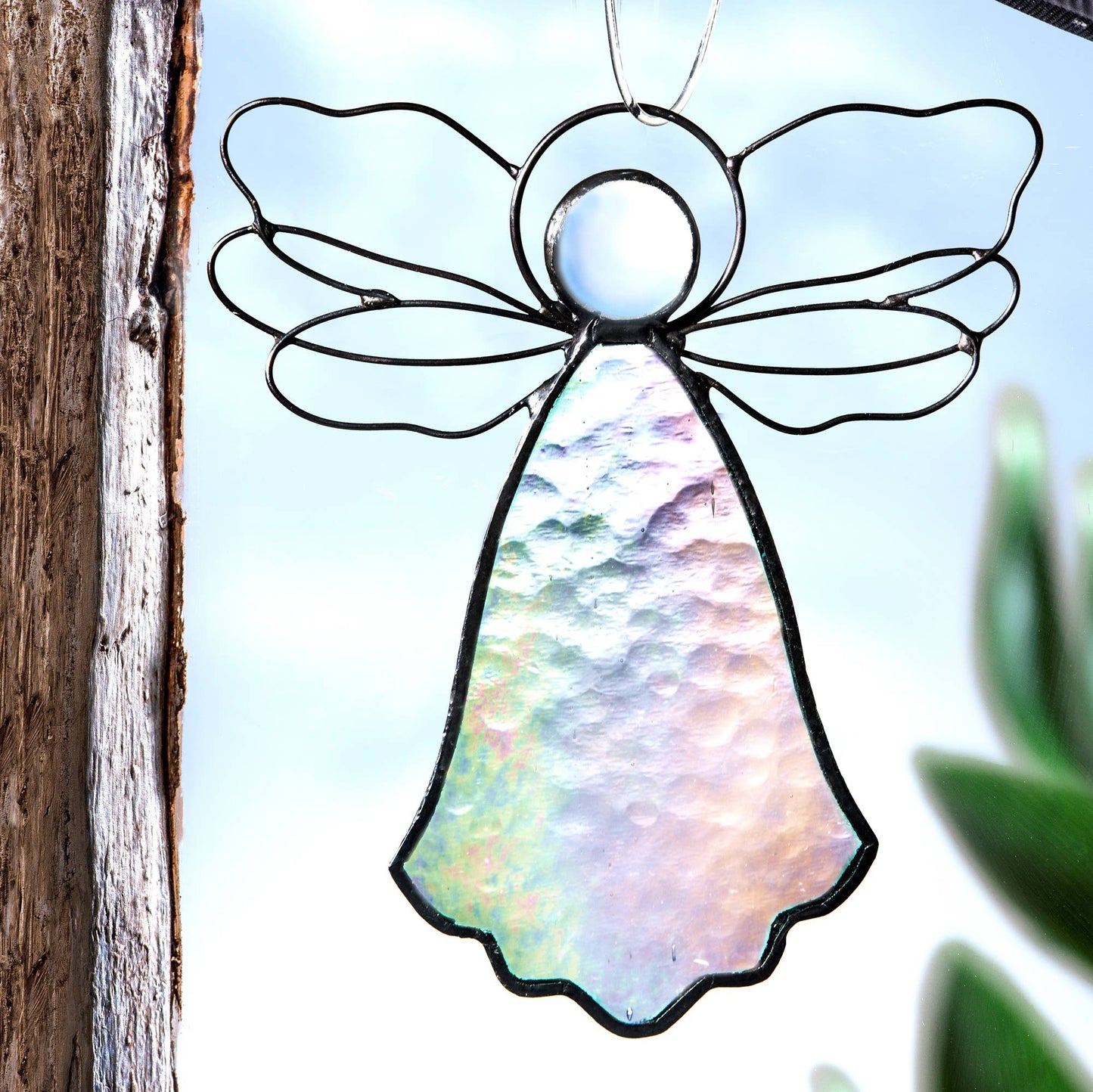 Angel Sun Catcher Stained Glass