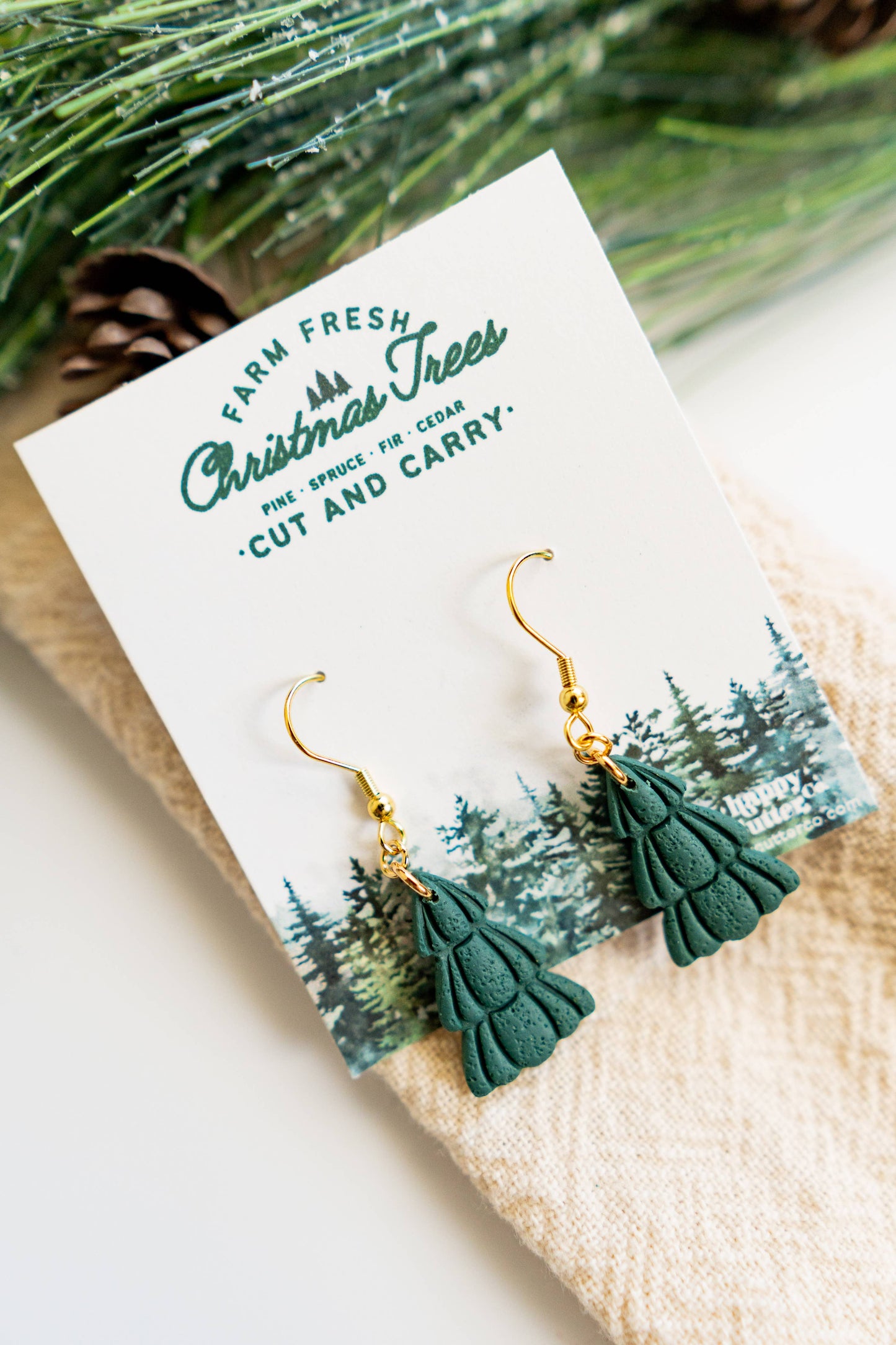 Classic Evergreen Earrings