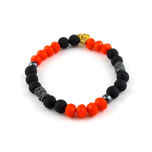 Orange & Black Single Bracelet