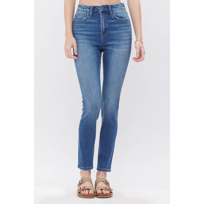 Artemis Medium Blue High Rise Skinny Jeans