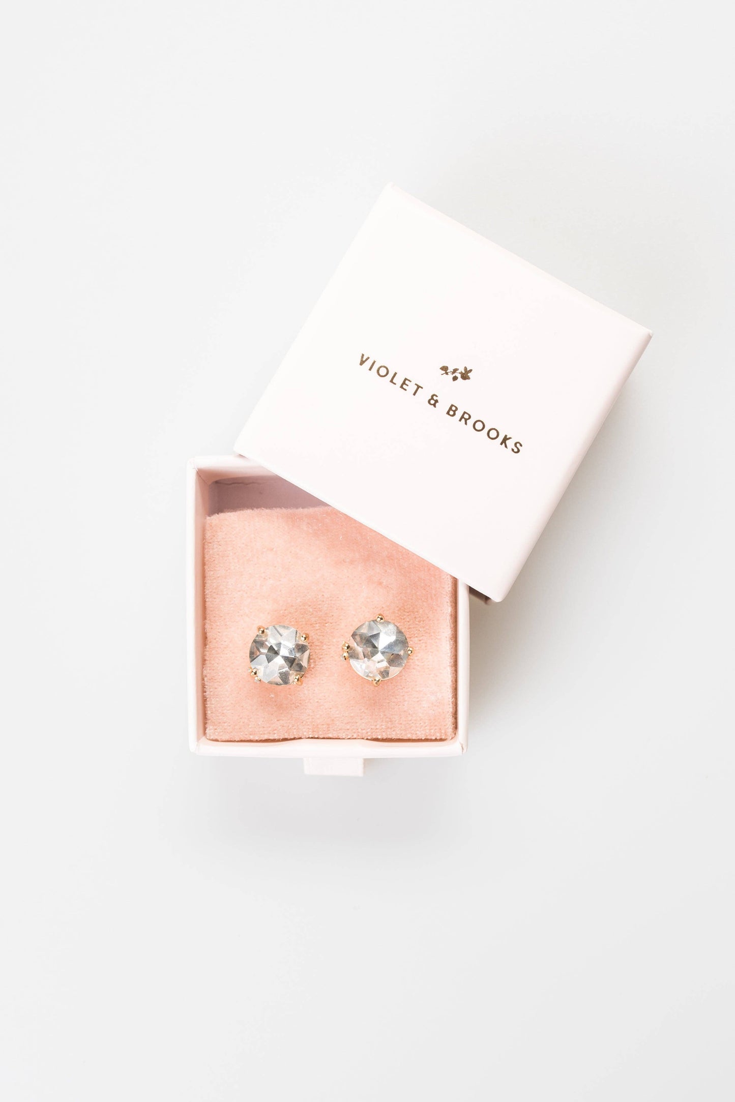 Casey Crystal Post Earring