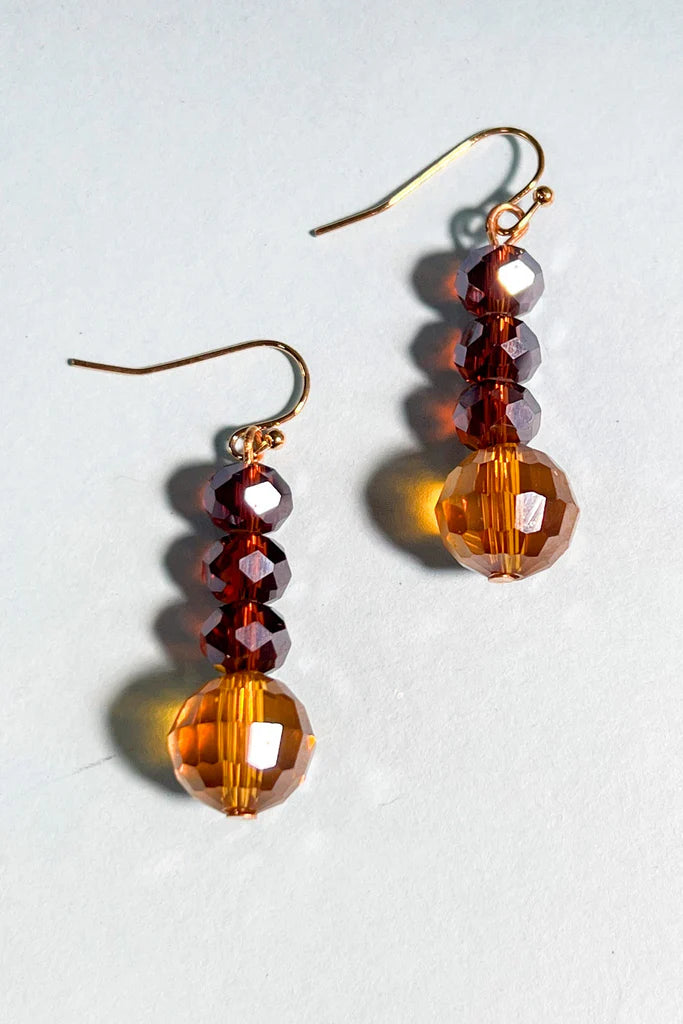 Cece Earrings Amber