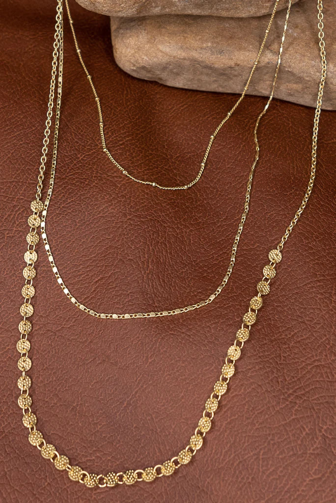 Kinsley Necklace In Gold