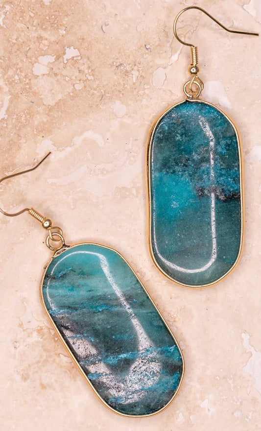 Rylie Earrings Turquoise