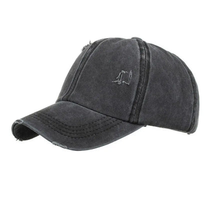 BB Distressed Ponytail Cap