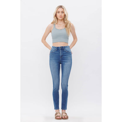 Artemis Medium Blue High Rise Skinny Jeans