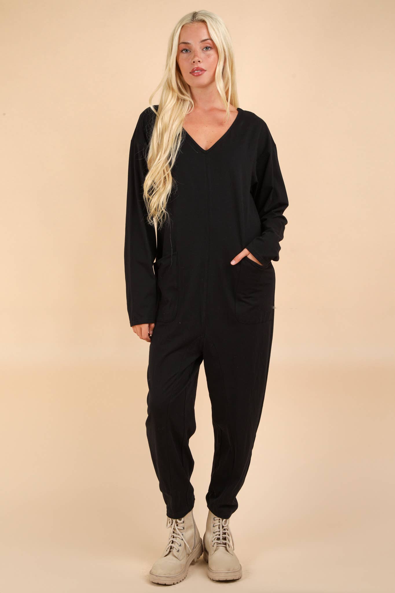 Lily's Long Sleeve Comfy Jumpsuit