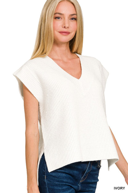 Jovie Oversize Sweater Vest